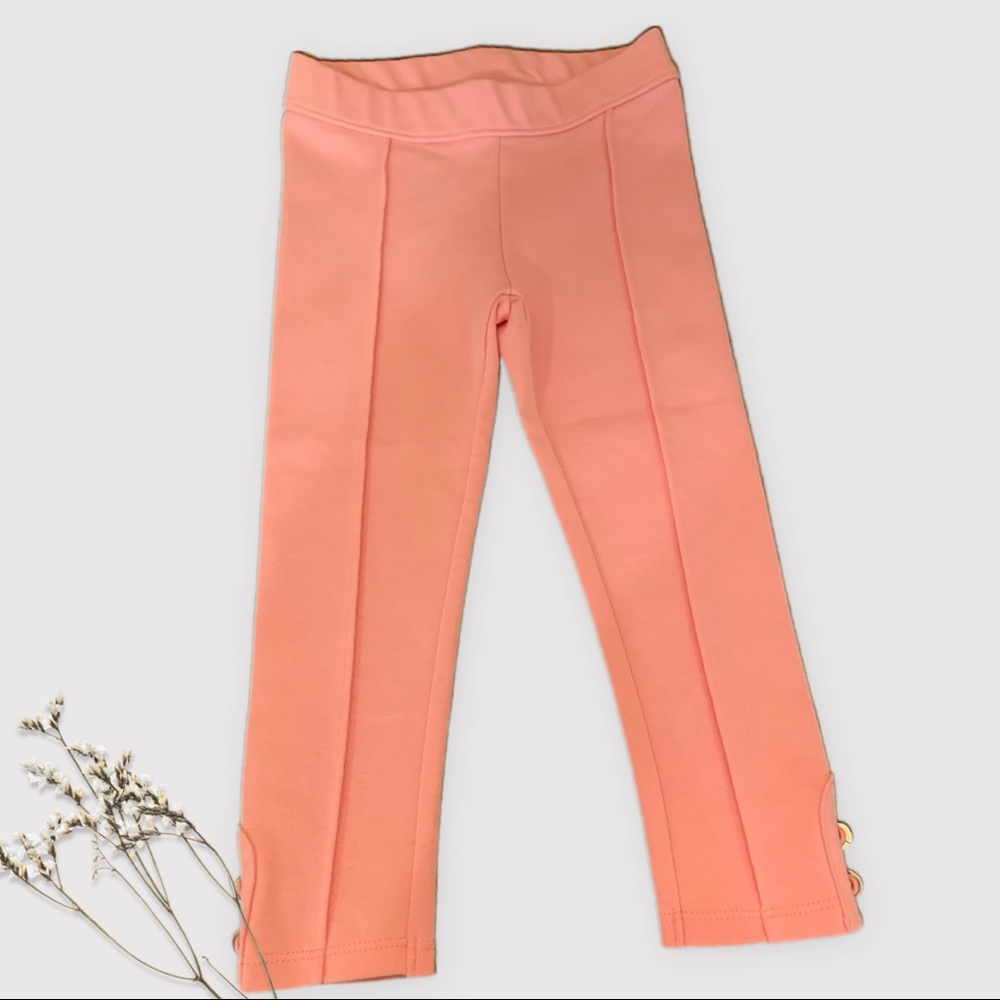 NWT Janie and Jack 2T thick pink leggings